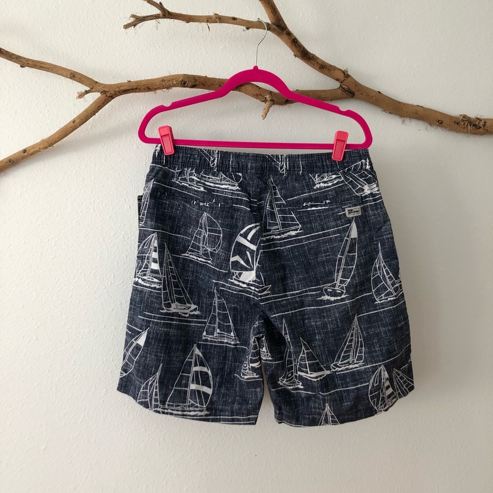 Reyn Spooner Navy Boat Shorts